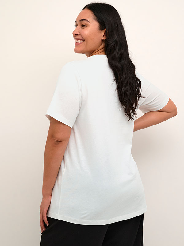 T-shirt fra Kaffe Curve