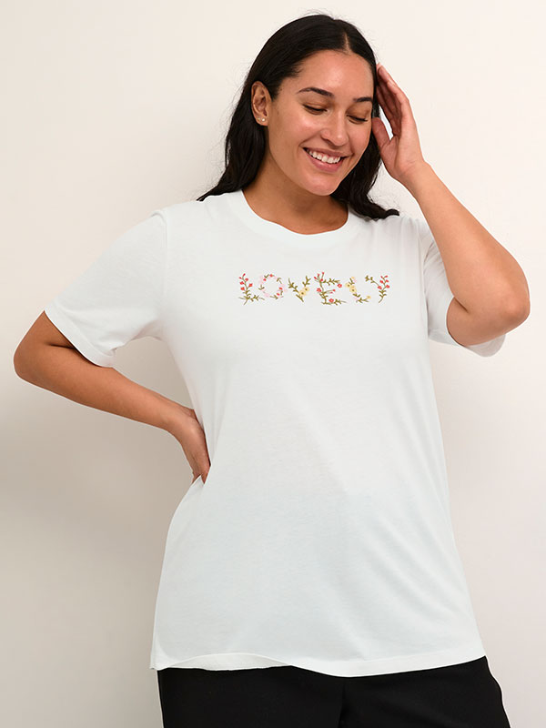 T-shirt fra Kaffe Curve