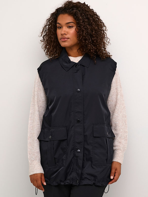 MILA - Plus Size Vest fra Kaffe Curve