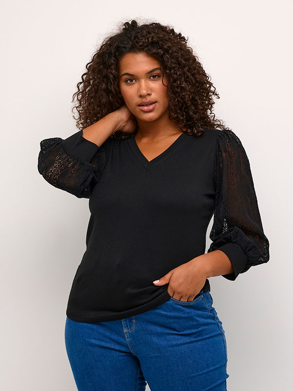 Bluse fra Kaffe Curve