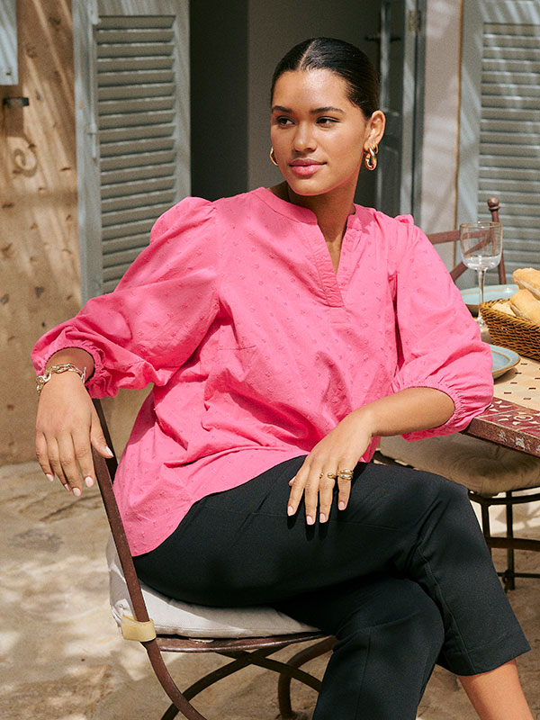 Bluse fra Kaffe Curve