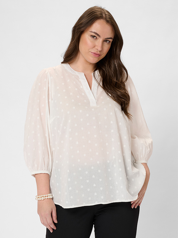 Bluse fra Kaffe Curve