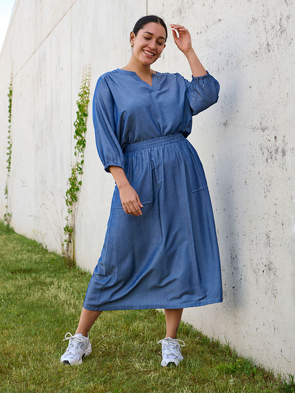 Bluse fra Kaffe Curve