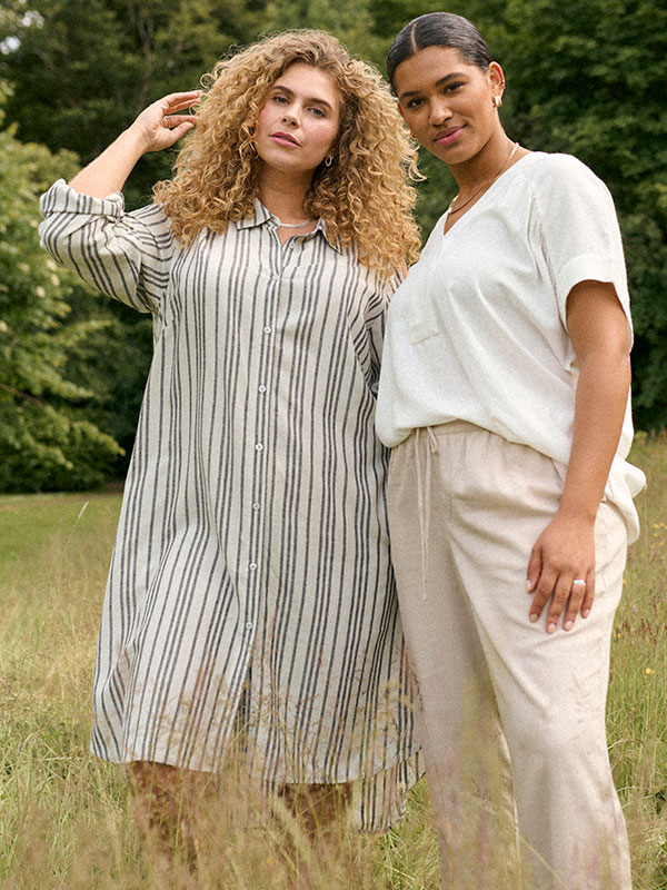 KCMILLE - Plus Size Kjole fra Kaffe Curve