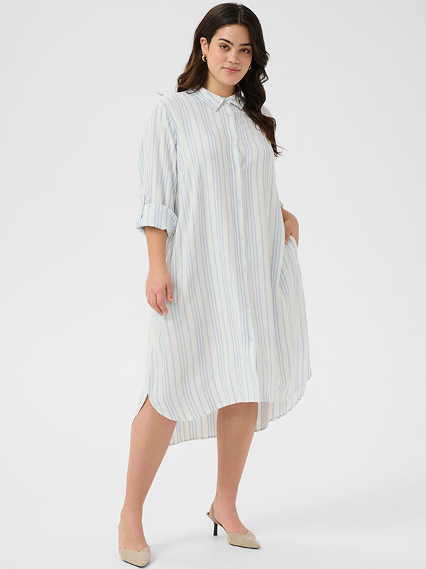 KCMILLE - Plus Size Kjole fra Kaffe Curve