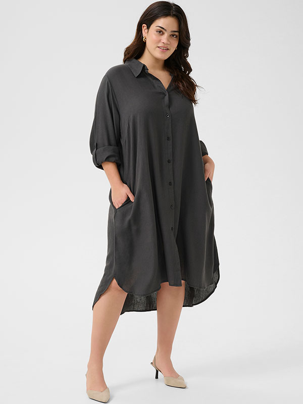 KCMILLE - Plus Size Kjole fra Kaffe Curve