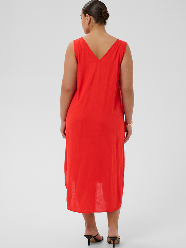 KCMILLE - Plus Size Kjole fra Kaffe Curve