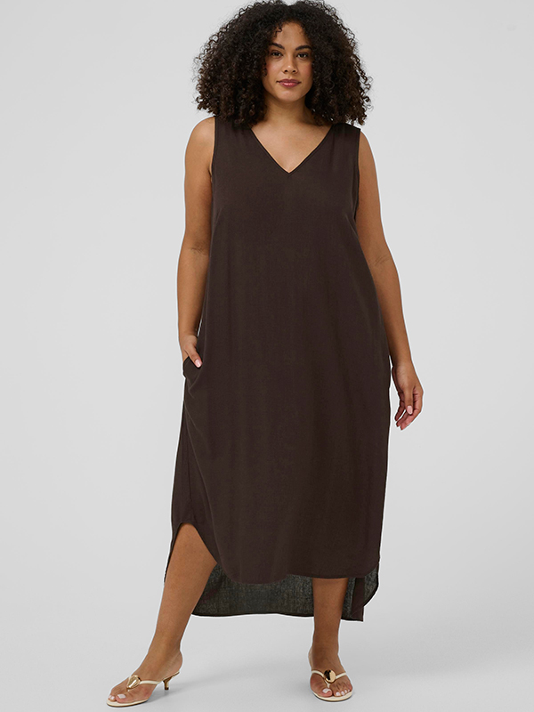 KCMILLE - Plus Size Kjole fra Kaffe Curve