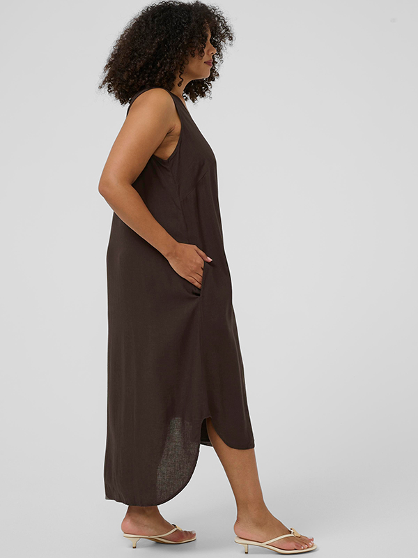 KCMILLE - Plus Size Kjole fra Kaffe Curve