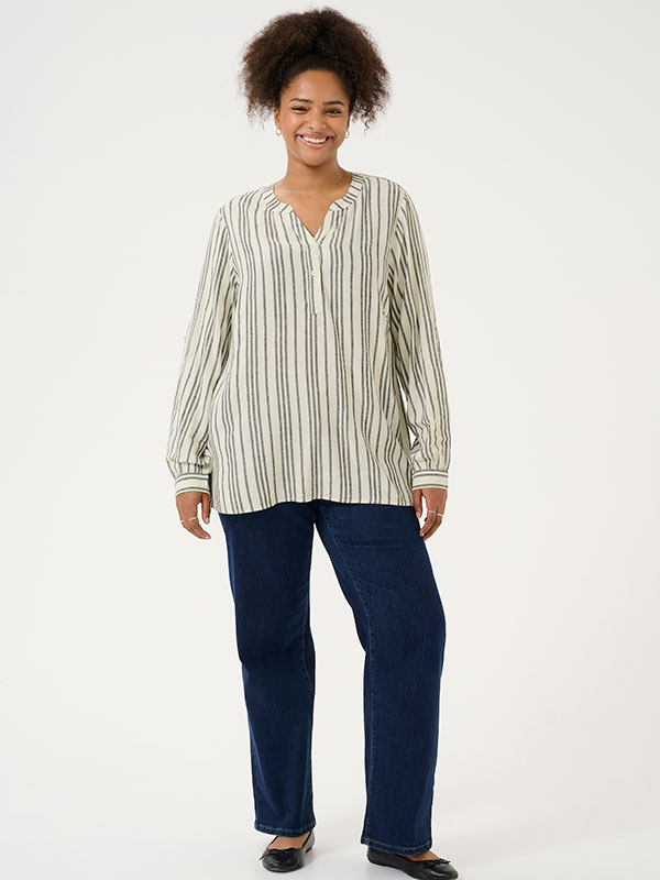 KCMILLE - Plus Size Bluse fra Kaffe Curve