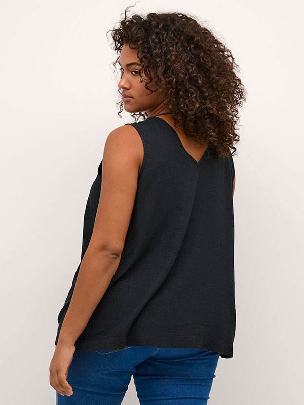 KCMILLE - Plus Size Topp fra Kaffe Curve