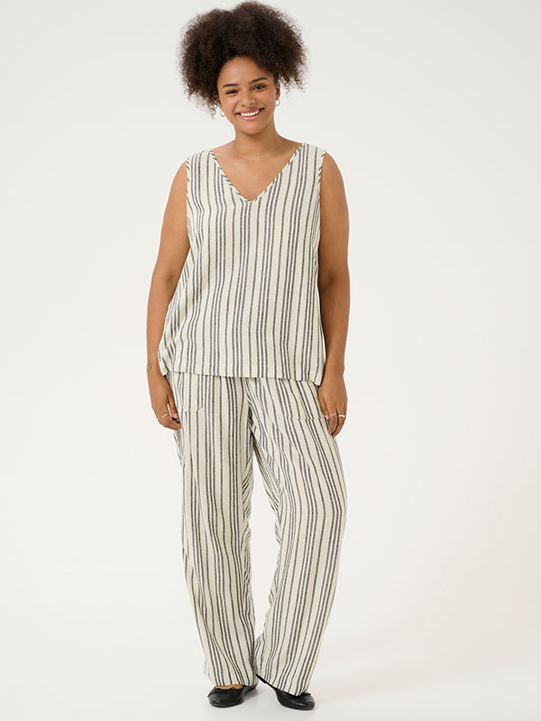 KCMILLE - Plus Size Topp fra Kaffe Curve