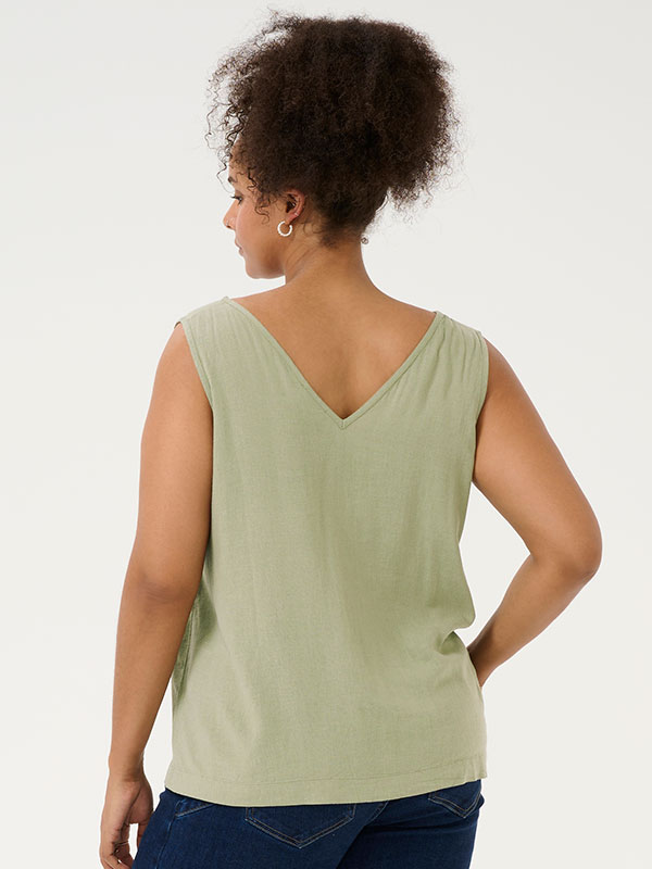 KCMILLE - Plus Size Topp fra Kaffe Curve