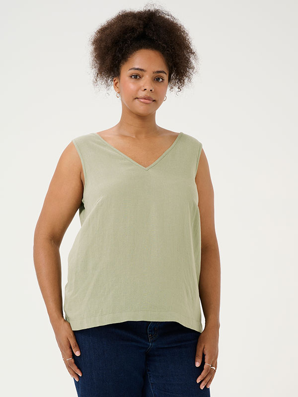 KCMILLE - Plus Size Topp fra Kaffe Curve