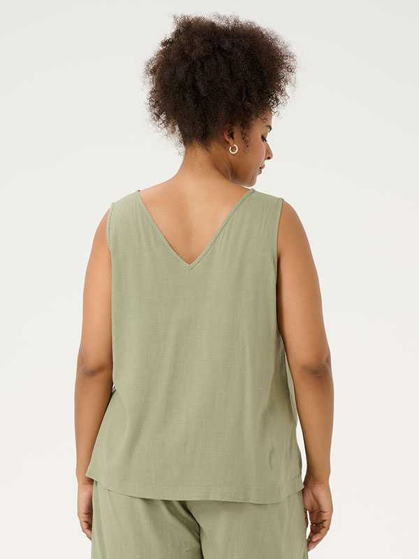 KCMILLE - Plus Size Topp fra Kaffe Curve