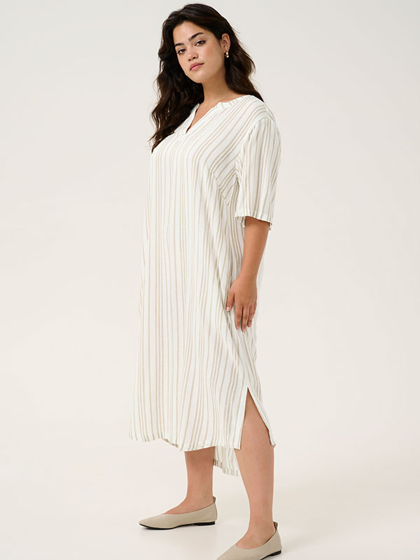 KCMILLE - Plus Size Kjole fra Kaffe Curve
