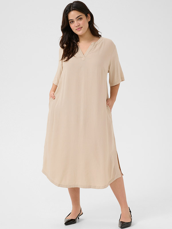KCMILLE - Plus Size Kjole fra Kaffe Curve