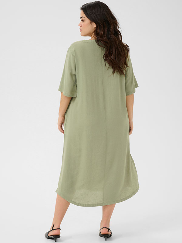 KCMILLE - Plus Size Kjole fra Kaffe Curve