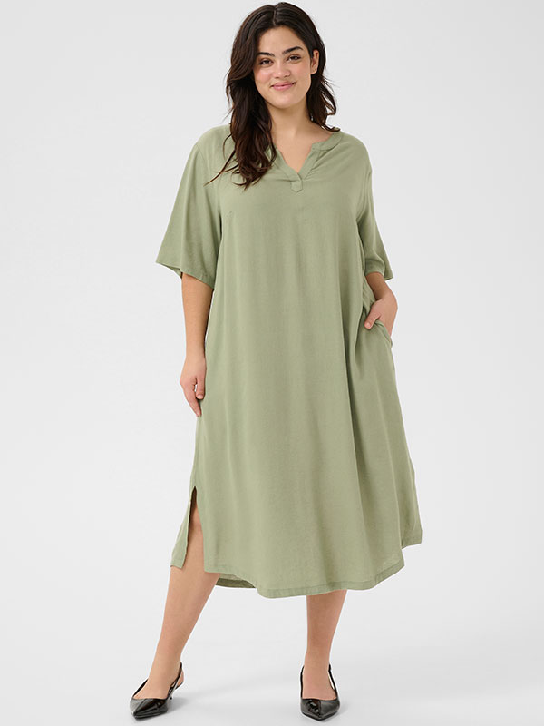 KCMILLE - Plus Size Kjole fra Kaffe Curve