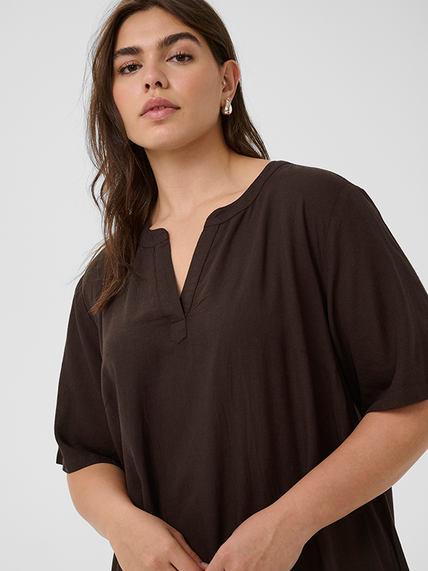 KCMILLE - Plus Size Kjole fra Kaffe Curve