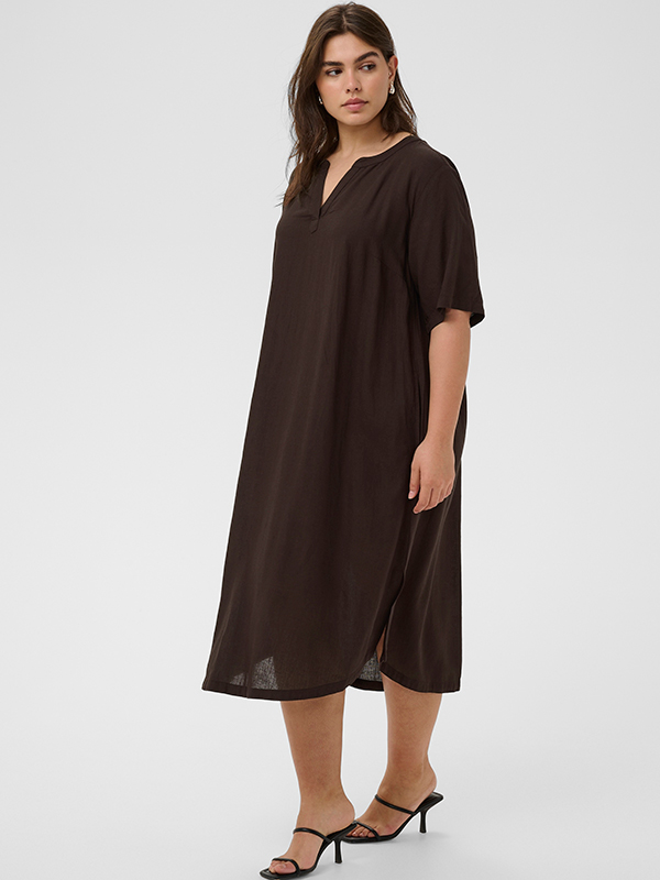 KCMILLE - Plus Size Kjole fra Kaffe Curve