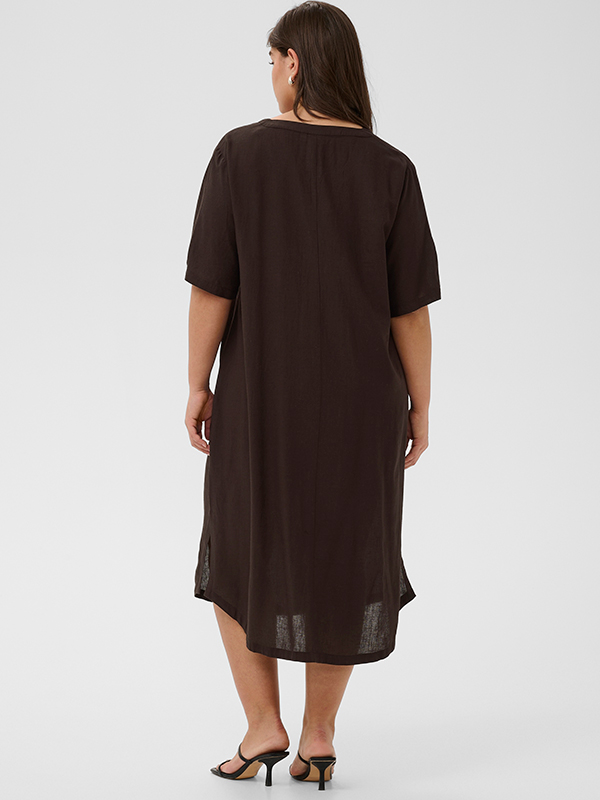 KCMILLE - Plus Size Kjole fra Kaffe Curve