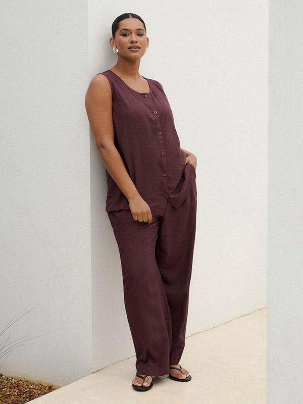 KCMILLE - Plus Size Bukser fra Kaffe Curve