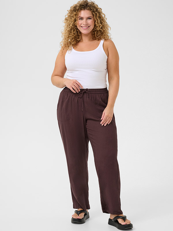 KCMILLE - Plus Size Bukser fra Kaffe Curve