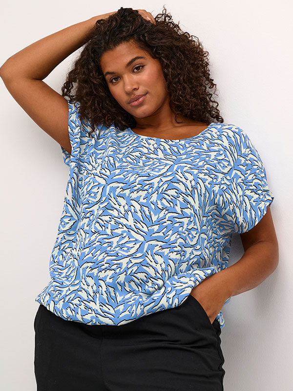 JENNY - Plus Size Bluse fra Kaffe Curve