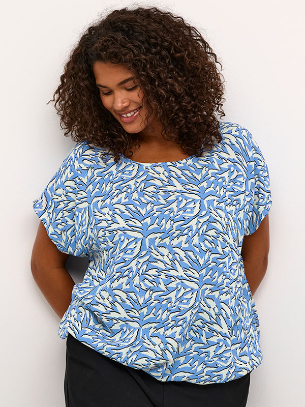 JENNY - Plus Size Bluse fra Kaffe Curve