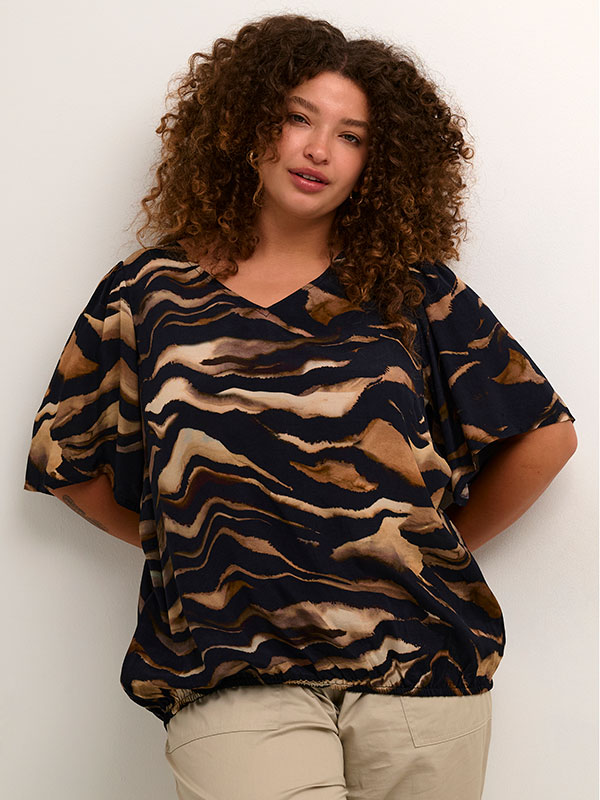 Bluse fra Kaffe Curve