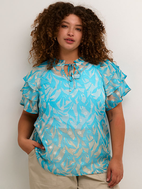 Bluse fra Kaffe Curve