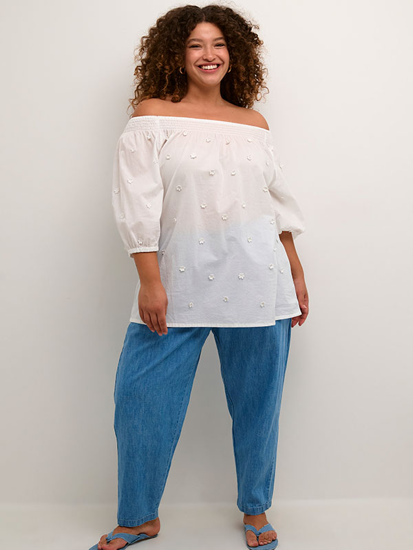 Bluse fra Kaffe Curve