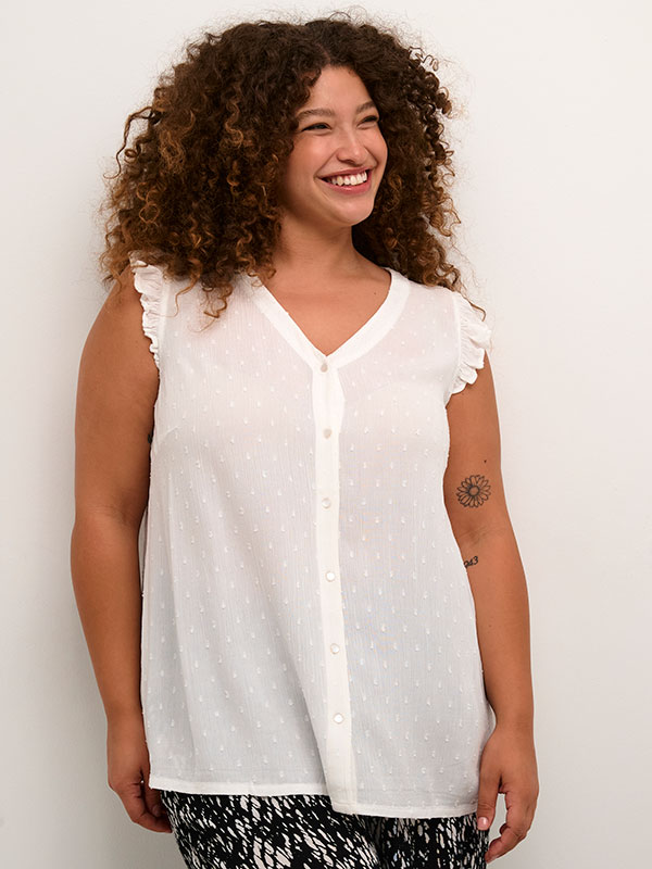 Bluse fra Kaffe Curve