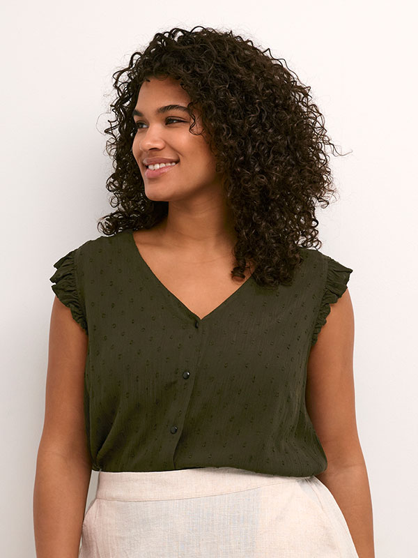 Bluse fra Kaffe Curve