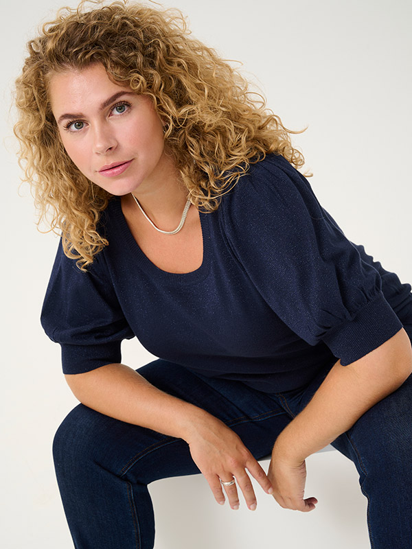 KCREGITTA - Plus Size Bluse fra Kaffe Curve