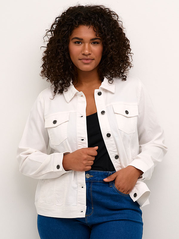 ZENA - Plus Size Jakke fra Kaffe Curve