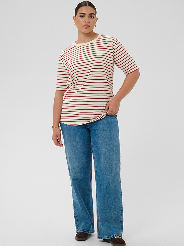 KCWINNI - Plus Size T-skjorte fra Kaffe Curve