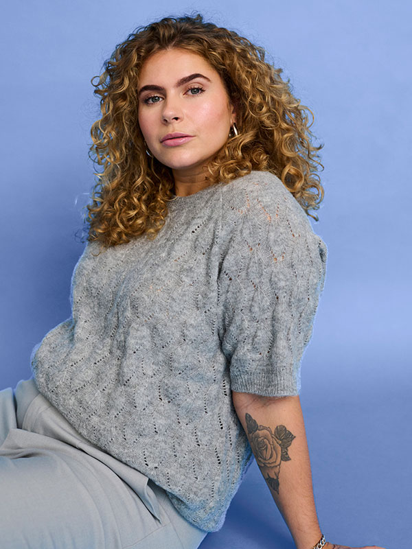 KCNALENE - Plus Size Bluse fra Kaffe Curve