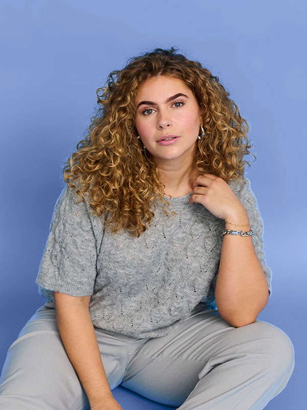 KCNALENE - Plus Size Bluse fra Kaffe Curve