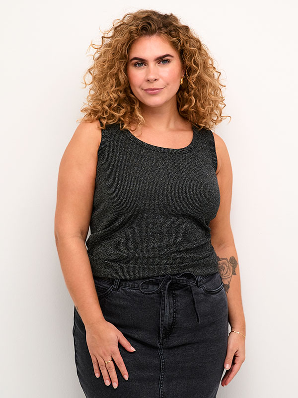 KCCELIA - Plus Size Topp fra Kaffe Curve