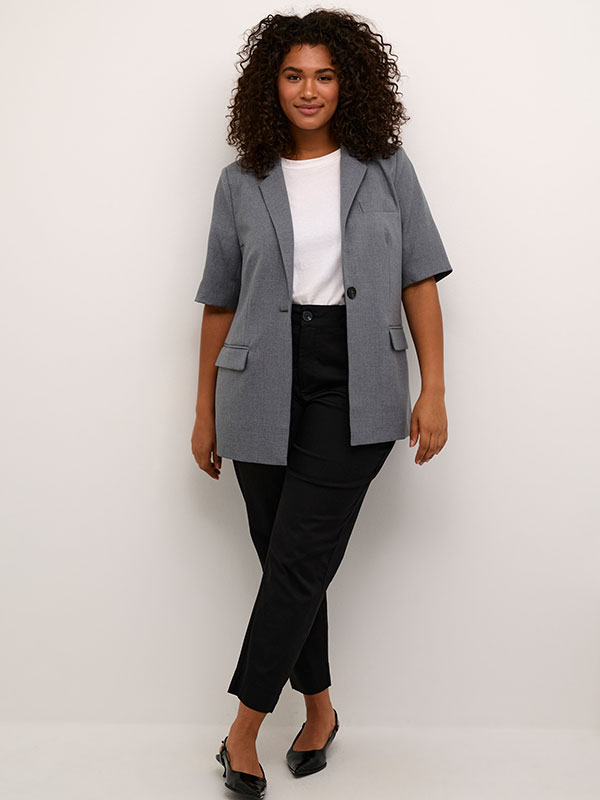 KCIDA - Plus Size Blazer fra Kaffe Curve