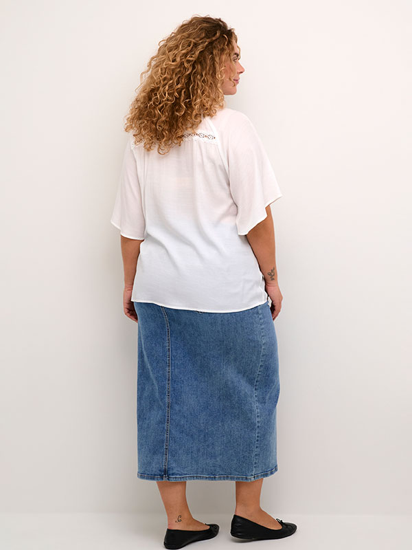 KCTILLA - Plus Size Bluse fra Kaffe Curve