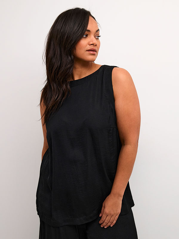 KCAMALIE - Plus Size Bluse fra Kaffe Curve