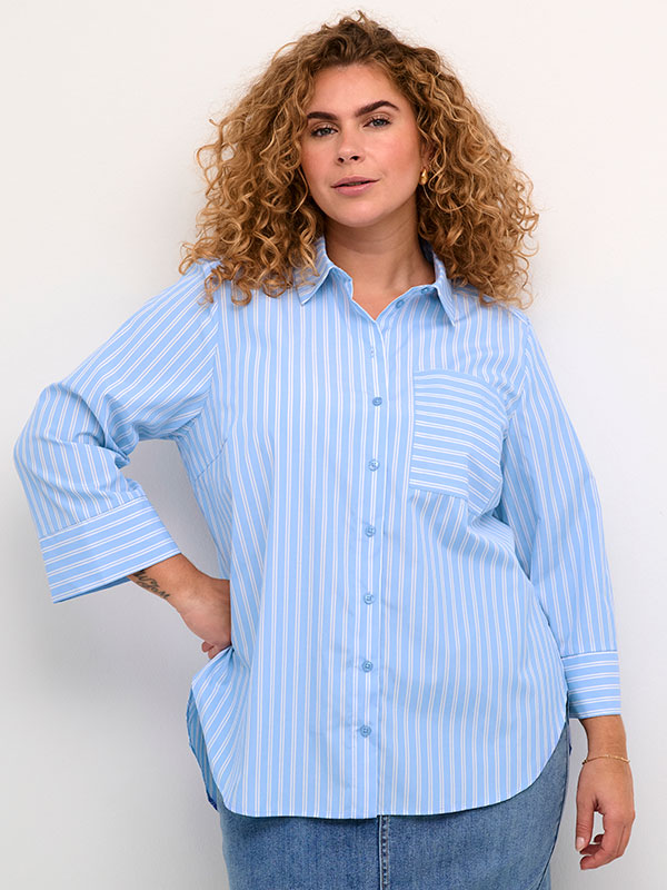 KCMAGGIE - Plus Size Skjorte fra Kaffe Curve