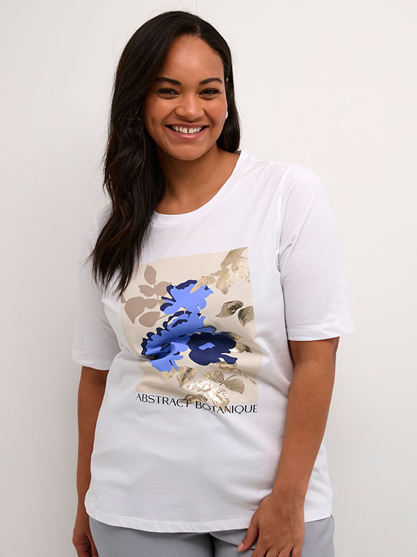 KCPRILLA - Plus Size T-shirt fra Kaffe Curve