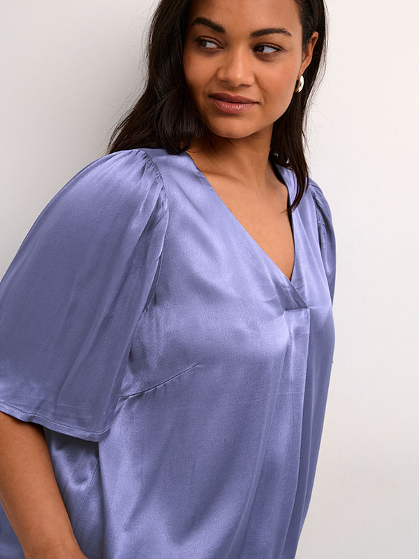 KCKANA - Plus Size Bluse fra Kaffe Curve