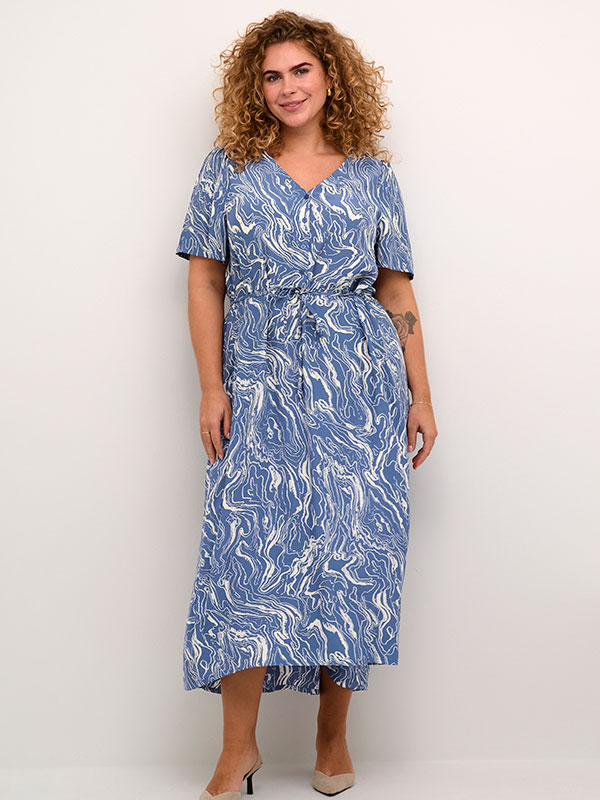 KCALONA - Plus Size Kjole fra Kaffe Curve