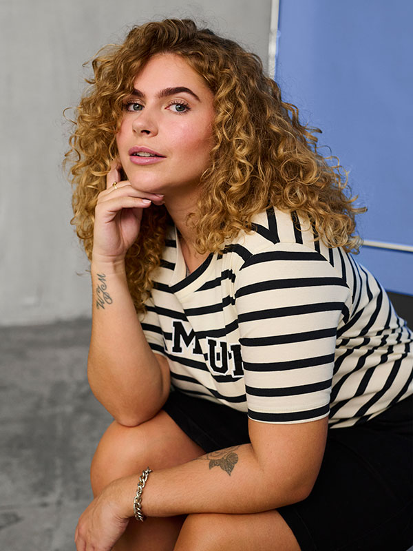 KCHELLA - Plus Size T-shirt fra Kaffe Curve