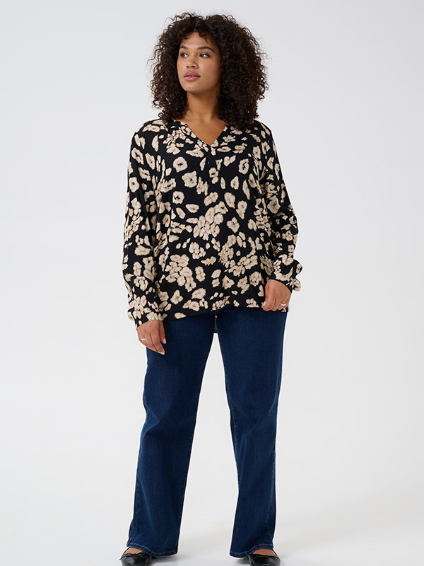 KCBELLA - Plus Size Bluse fra Kaffe Curve
